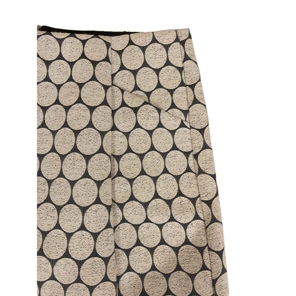 Womens JCrew NWT Skirt Short Ivory Geometric School Skirt 00 Classic Polka Dot - Picture 3 of 6